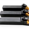 5/8" Left Cutting Lathe Carbide Indexable Tool Holder Set MTJNL1616H16-1