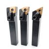 5/8" Left Cutting Lathe Carbide Indexable Tool Holder Set MTJNL1616H16-2