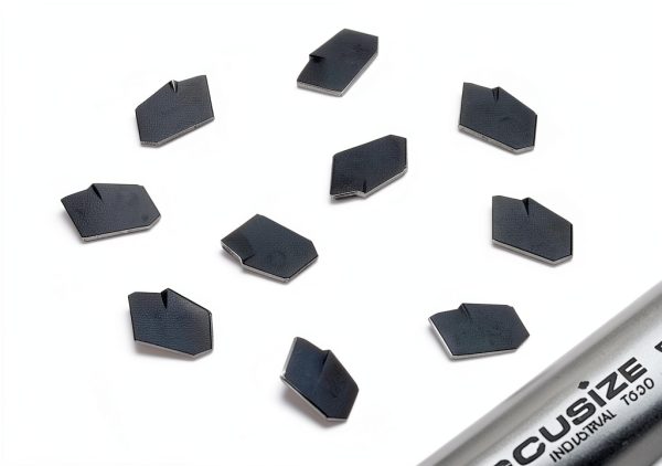 Accusize GTN-2 Coated Carbide Cut-Off Inserts for Stainless 10‑Piece-4