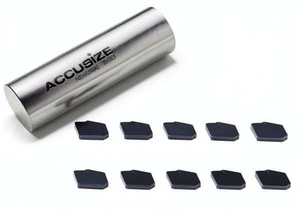 Accusize GTN-2 Coated Carbide Cut-Off Inserts for Stainless 10‑Piece-3