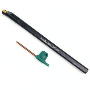 OSCArbide 3/8" x 6" Indexable Boring Bar Right-Hand SCLCR Carbide-0