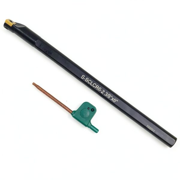 OSCArbide 3/8" x 6" Indexable Boring Bar Right-Hand SCLCR Carbide-0