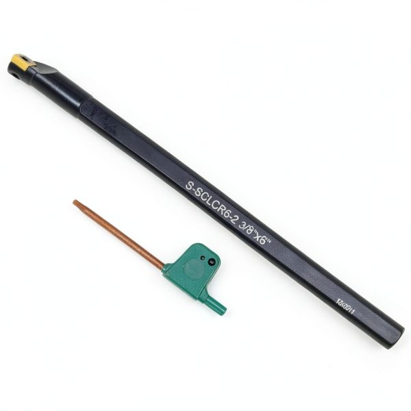 OSCArbide 3/8" x 6" Indexable Boring Bar Right-Hand SCLCR Carbide-6